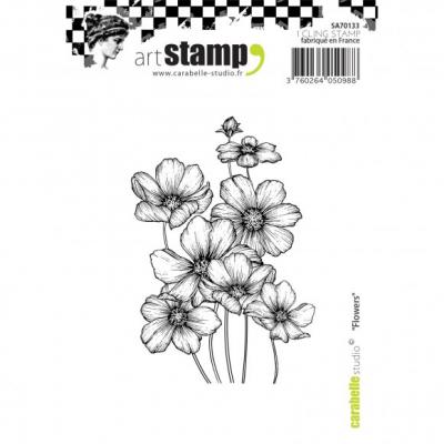 Carabelle Cling Stamp - Flowers - Blumen